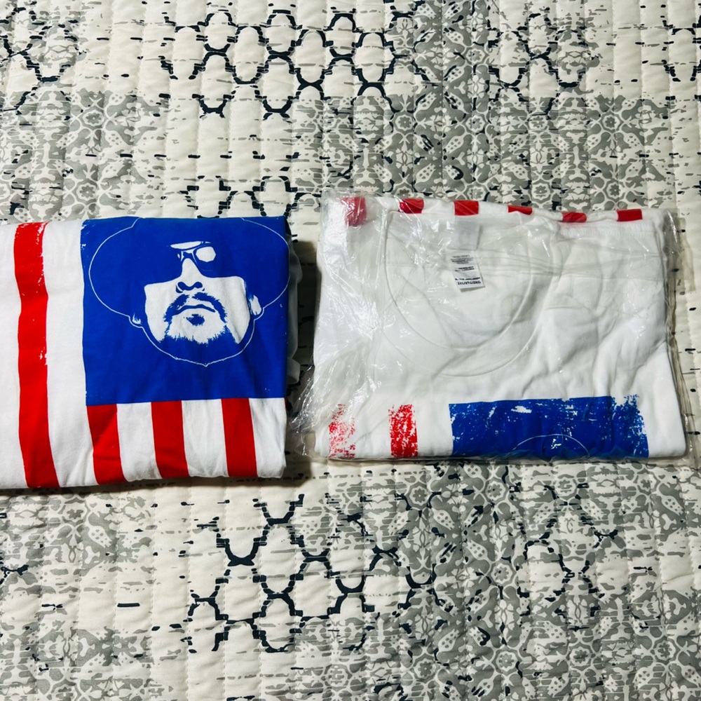 Kid Rock American Bad A$$ Red, White & Blue XXL Tee Shirt NWOT - Picture 3 of 3